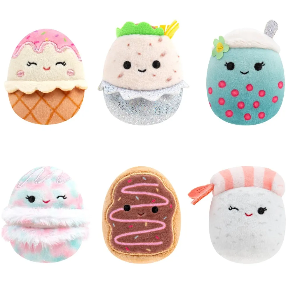 Squishville by Squishmallows 6kpl