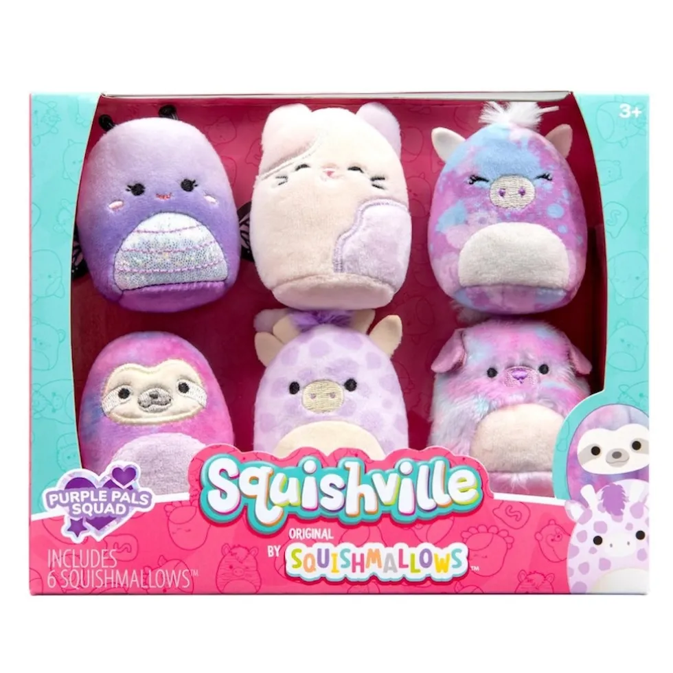 Squishville by Squishmallows 6kpl