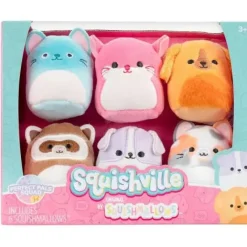 Squishville Perfect Pals Squad hahmot 6kpl