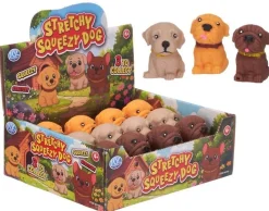Stretchy Squeezy Dog koiran mallinen Stressi fidget lelu