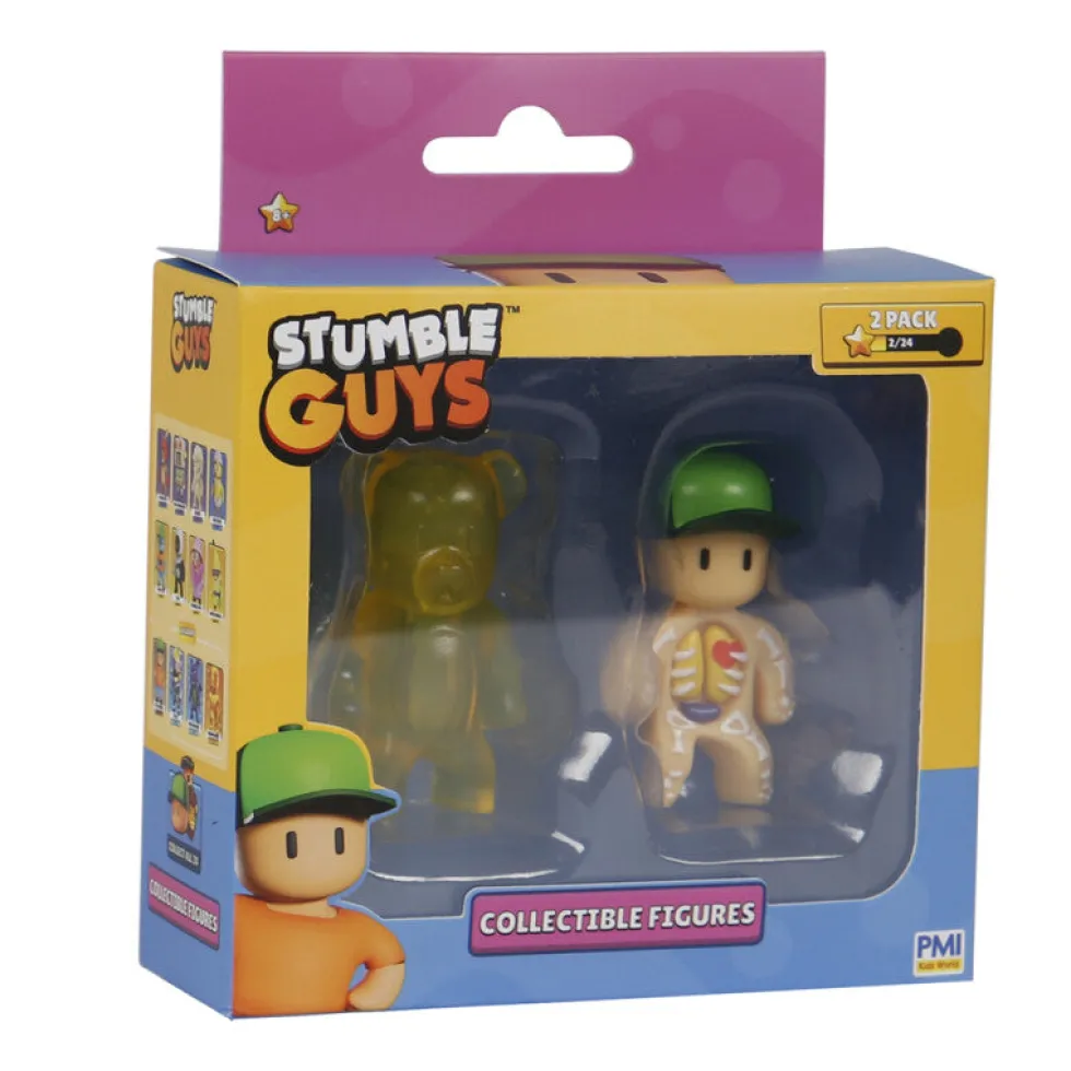 Stumble Guys figuuri 2kpl pakkaus, series 2 - lajitelma