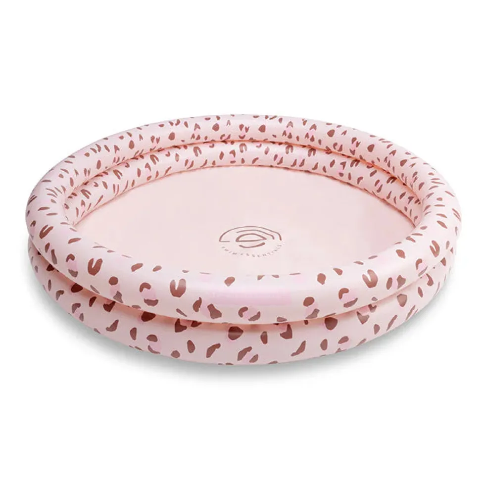 Swim Essentials puhallettava lasten uima-allas 100cm - Old Pink Leopard