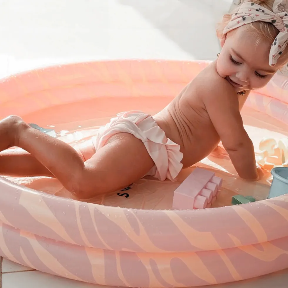 Swim Essentials puhallettava lasten uima-allas 100cm - Pink Zebra