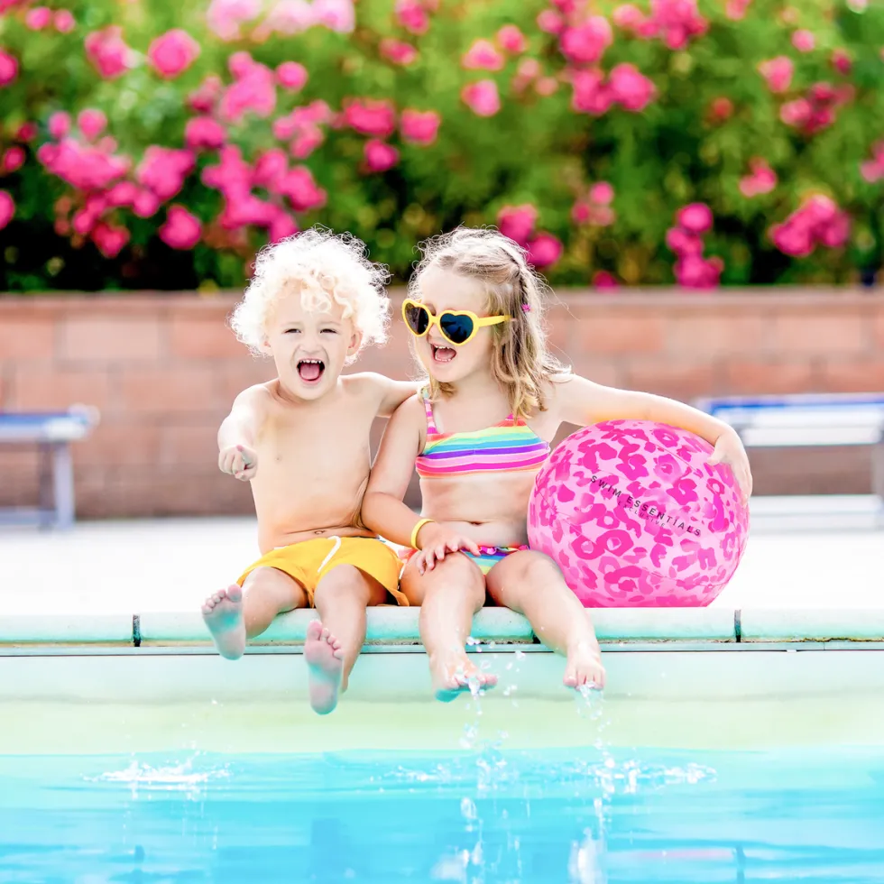 Swim Essentials puhallettava Rantapallo - Pink Panther
