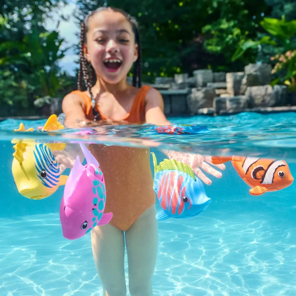 Swimways Rainbow Reef uiva Kala vesilelu - pinkki