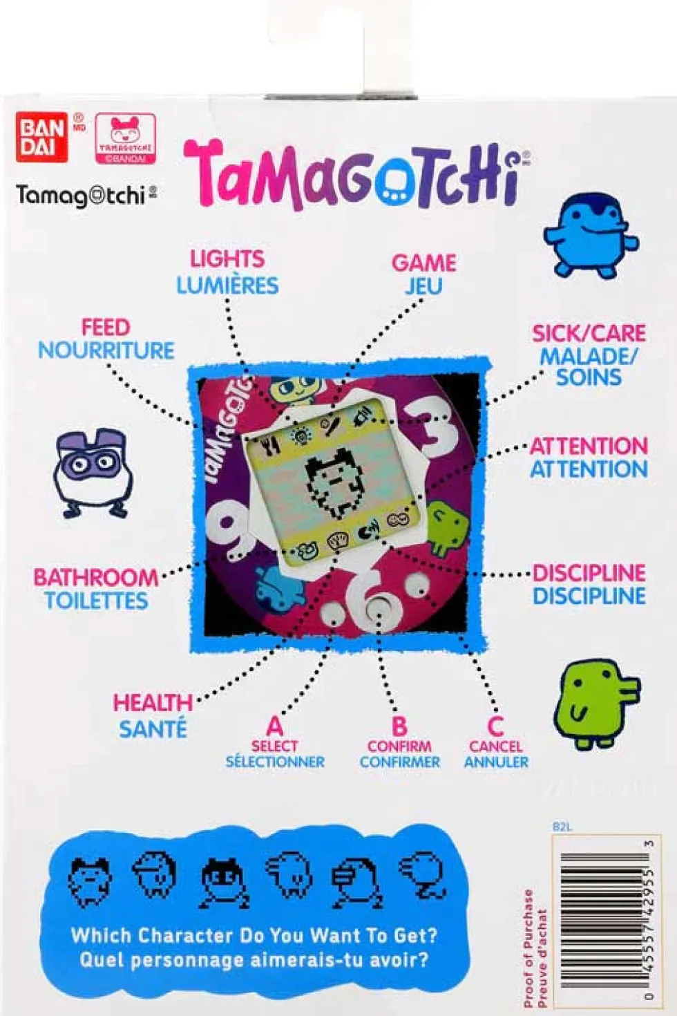 Tamagotchi original virtuaalilemmikki - Memphis Style