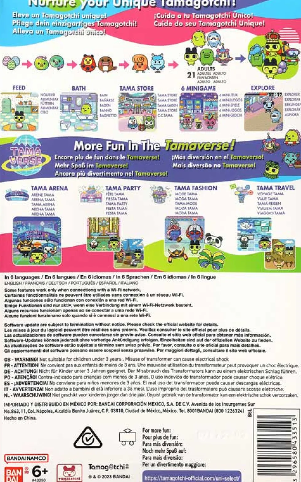 Tamagotchi Uni virtuaalilemmikki - Pink
