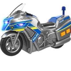 Teamsterz Poliisi moottoripyörä valoilla ja äänillä
