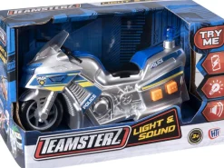 Teamsterz Poliisi moottoripyörä valoilla ja äänillä