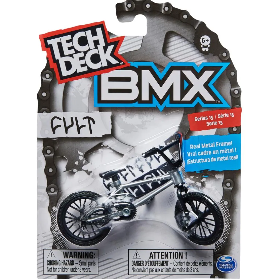 Tech Deck BMX pyörä - hopea