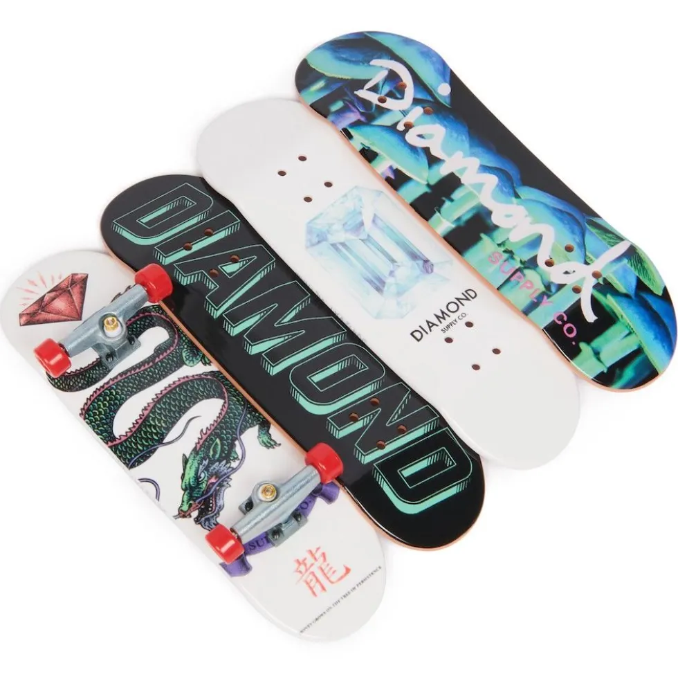 Tech Deck -sormiskeitti 4kpl pakkaus - Diamond