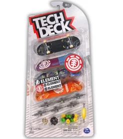 Tech Deck -sormiskeitti 4kpl pakkaus - ELEMENT