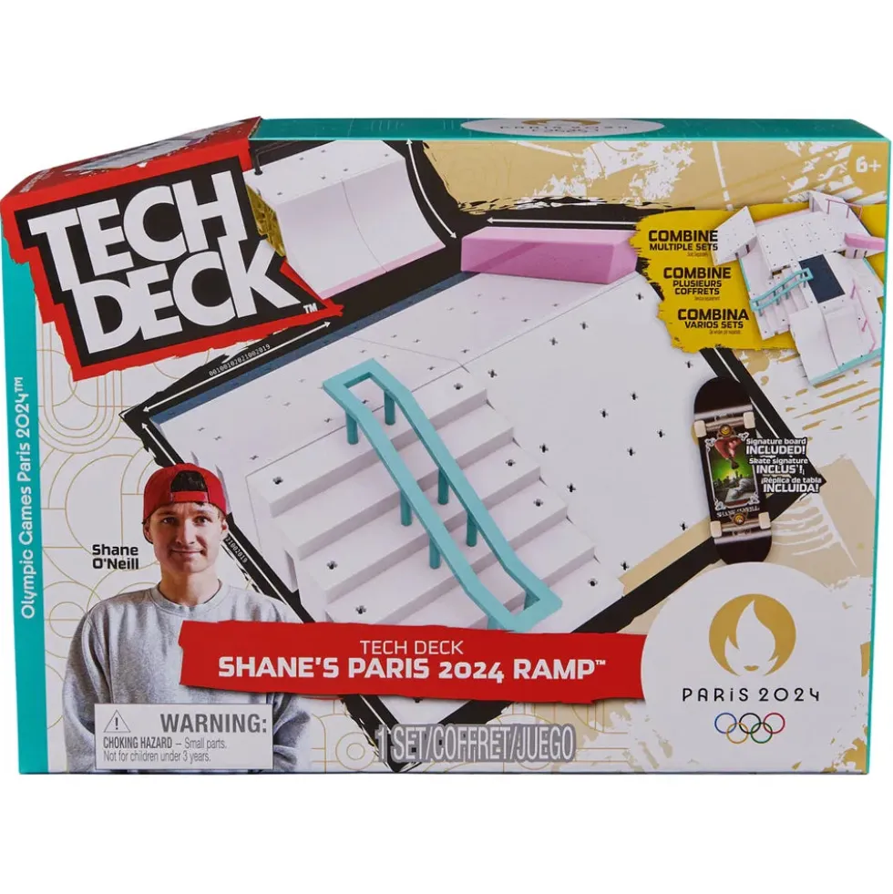Tech Deck sormiskeittisetti Olympic Shane's Paris 2024 Ramp