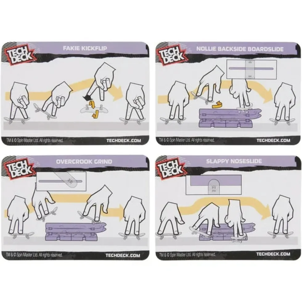 Tech Deck VS series sormiskeitti 2kpl + este -pakkaus