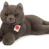 Teddy Hermann harmaa Kissa pehmolelu 36cm