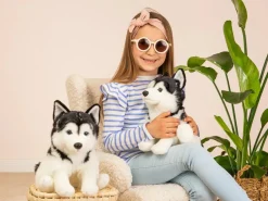 Teddy Hermann Husky koira pehmolelu 30cm