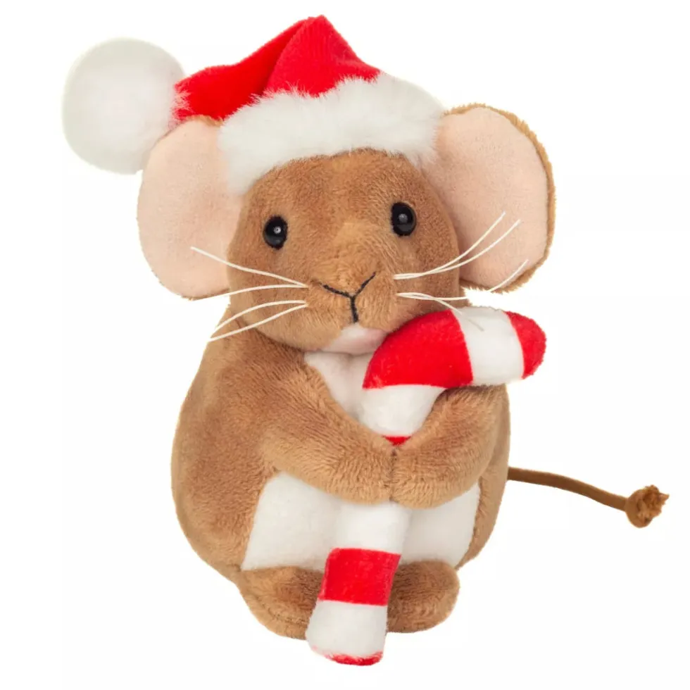 Teddy Hermann joulu Hiiri ja karkkikeppi pehmolelu 11cm