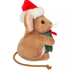 Teddy Hermann joulu Hiiri ja kranssi pehmolelu 11cm
