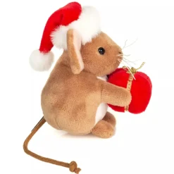 Teddy Hermann joulu Hiiri ja lahjapaketti pehmolelu 11cm