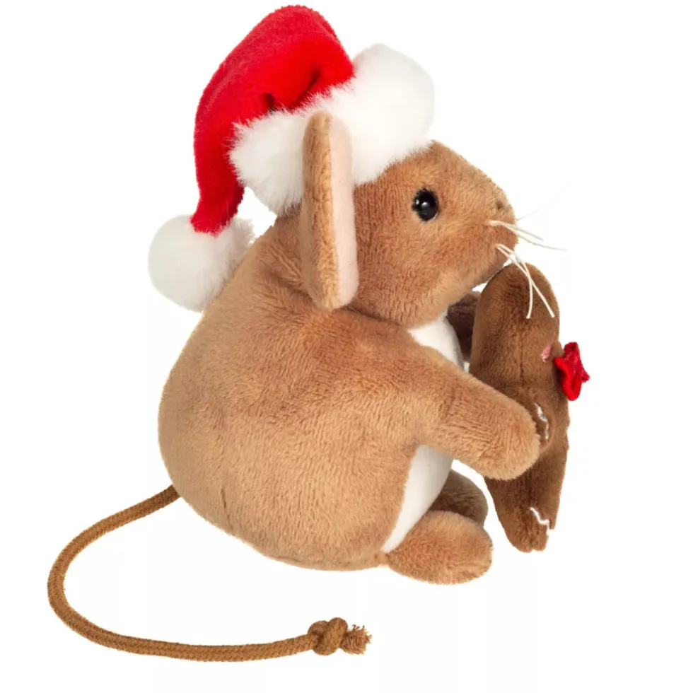 Teddy Hermann joulu Hiiri ja piparkakku pehmolelu 11cm