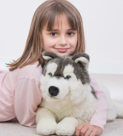 Teddy Hermann suuri Husky koira pehmolelu 60cm
