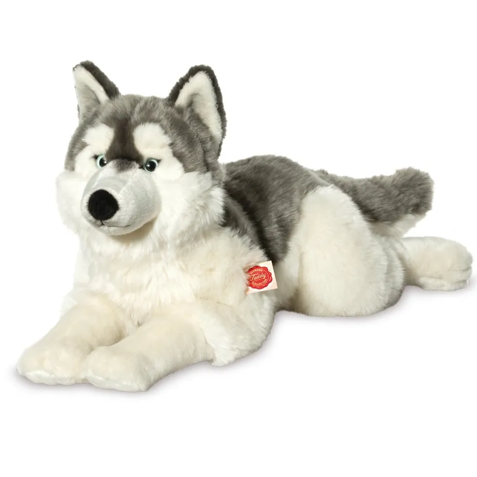 Teddy Hermann suuri Husky koira pehmolelu 60cm