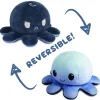 TeeTurtle käännettävä Mustekala pehmolelu