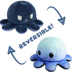 TeeTurtle käännettävä Mustekala pehmolelu