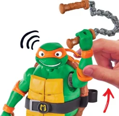 Turtles Ninja Shouts Michelangelo figuuri äänitoiminnolla