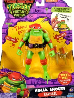 Turtles Ninja Shouts Raphael figuuri äänitoiminnolla