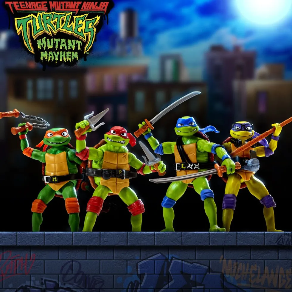 Turtles Raphael figuuri ja aseet