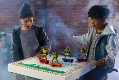 Turtles Sewer Shredders skeittaava Michelangelo figuuri