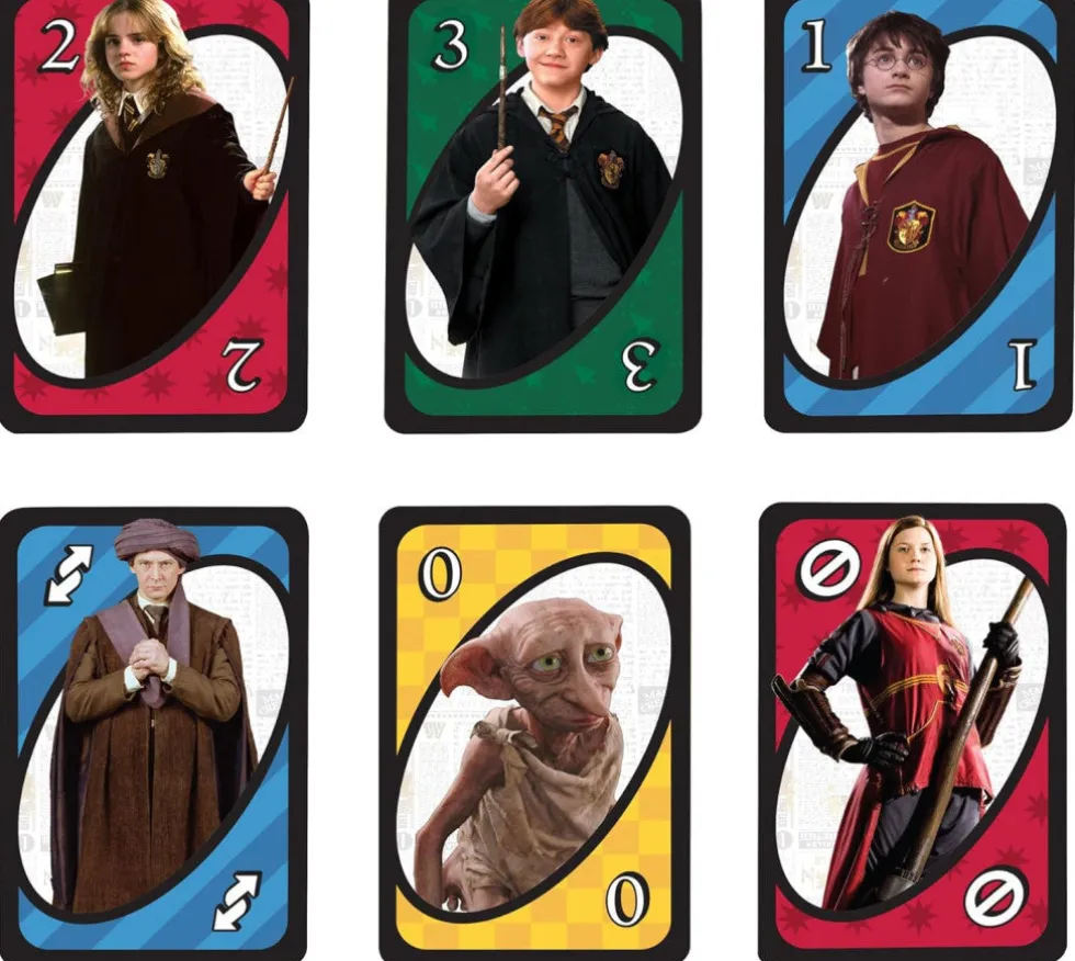 UNO Harry Potter -pelikortit