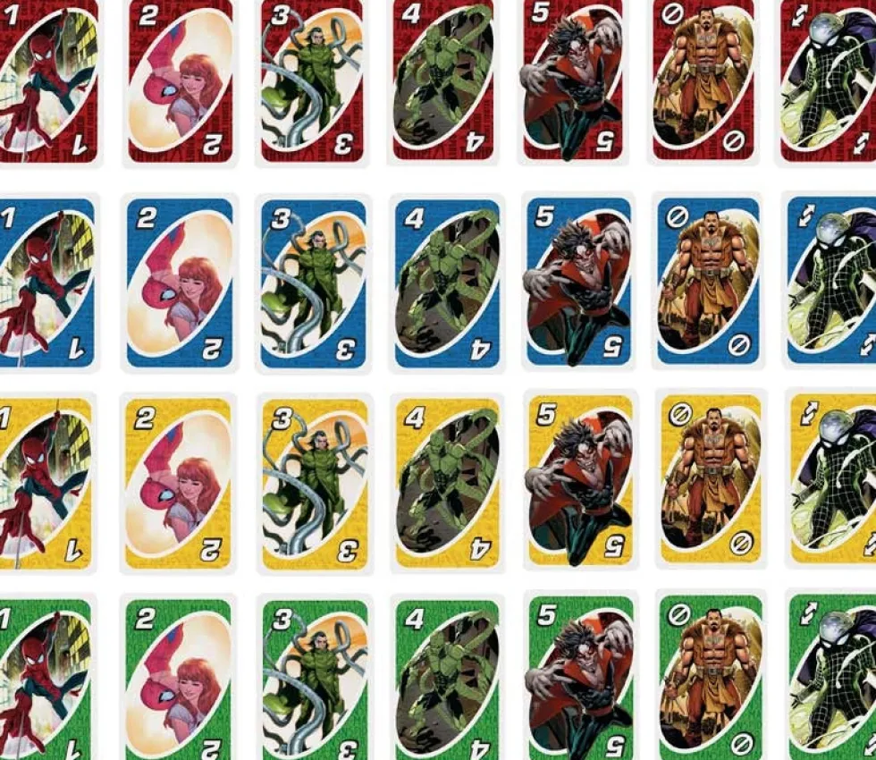 UNO Spiderman -pelikortit