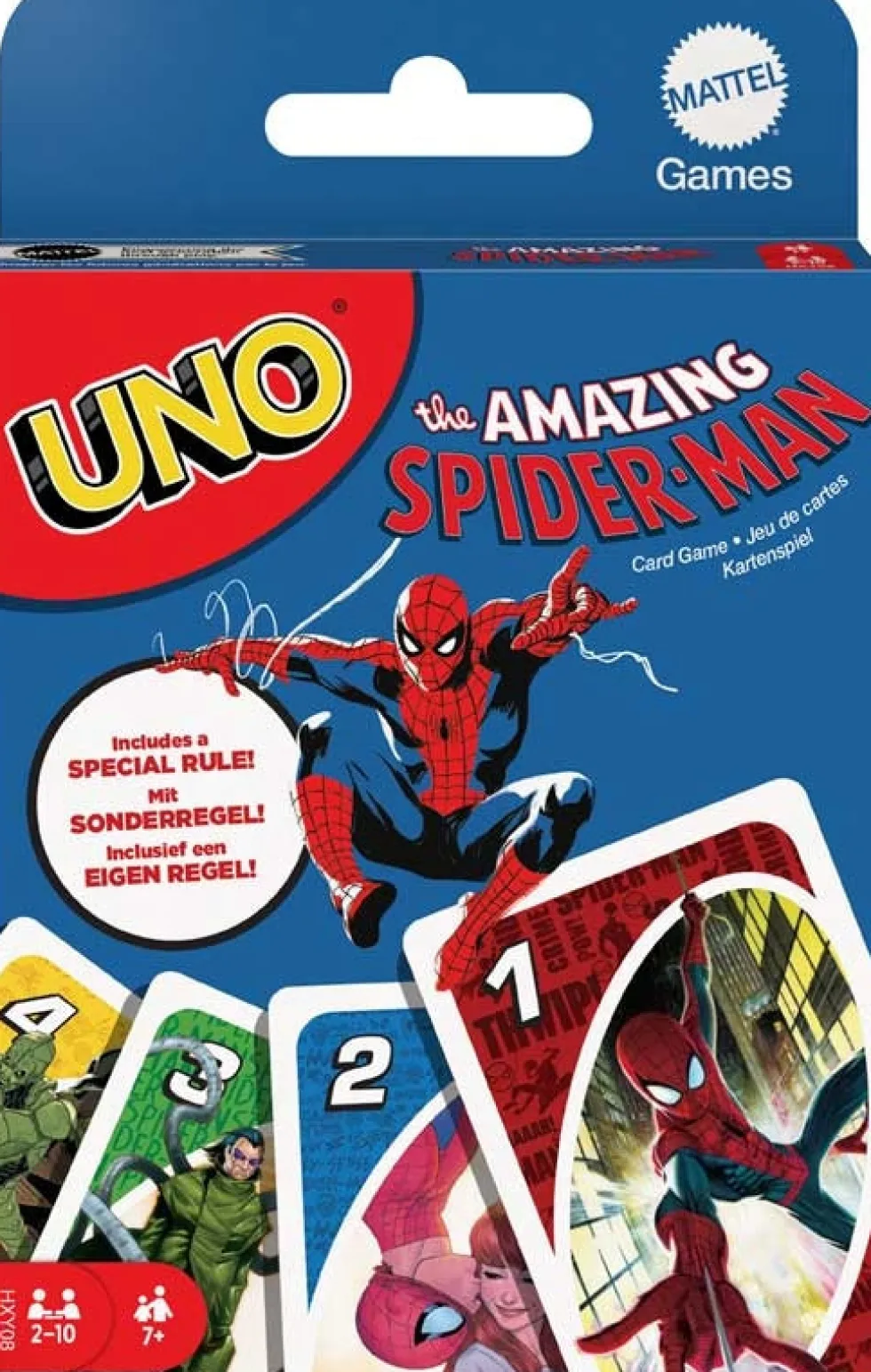 UNO Spiderman -pelikortit