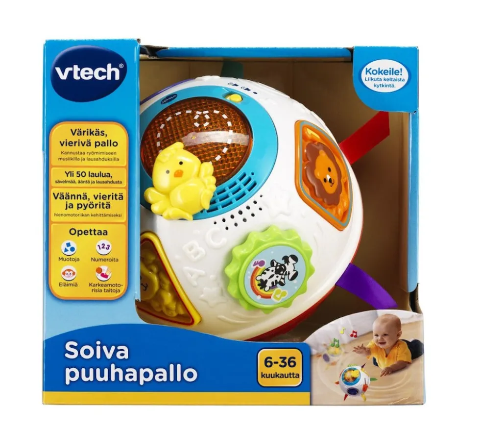 Vtech Baby soiva puuhapallo 6-36kk