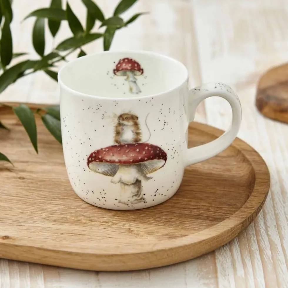 Wrendale Designs Hiiri ja sieni muki