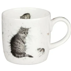 Wrendale Designs Kissa ja hiiri muki