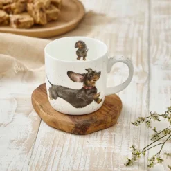 Wrendale Designs Mäyräkoira muki