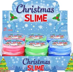 Xmas Slimy jouluinen mini purkki 1kpl