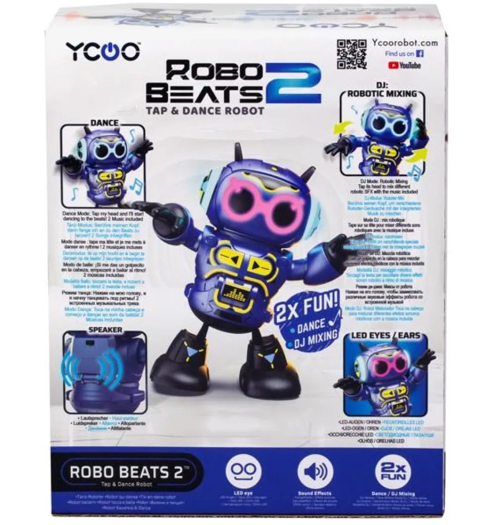 Ycoo Robo Beats II tanssiva Robotti 21cm